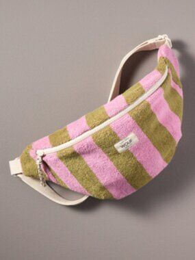 Anthropologie x WOUF XL Terry Waistbag / Fanny Pack / Sling NEW NWT / SOLD OUT